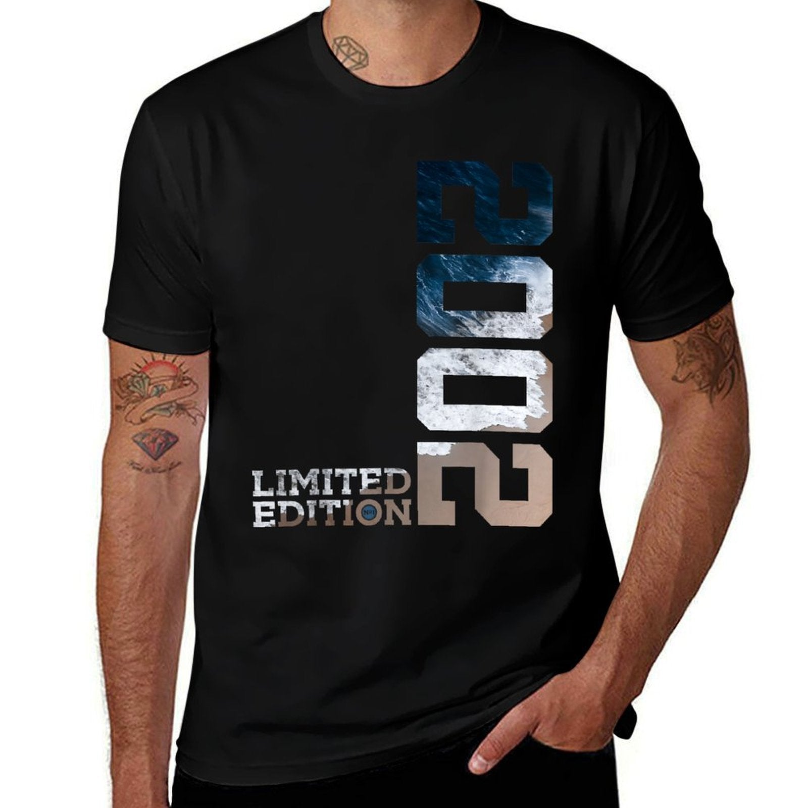23 YEARS 23rd BIRTHDAY LIMITED EDITION 2002  Summer-ready Fabric T-Shirt