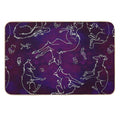Noodle Doodle Nebula Durable Bath Mat