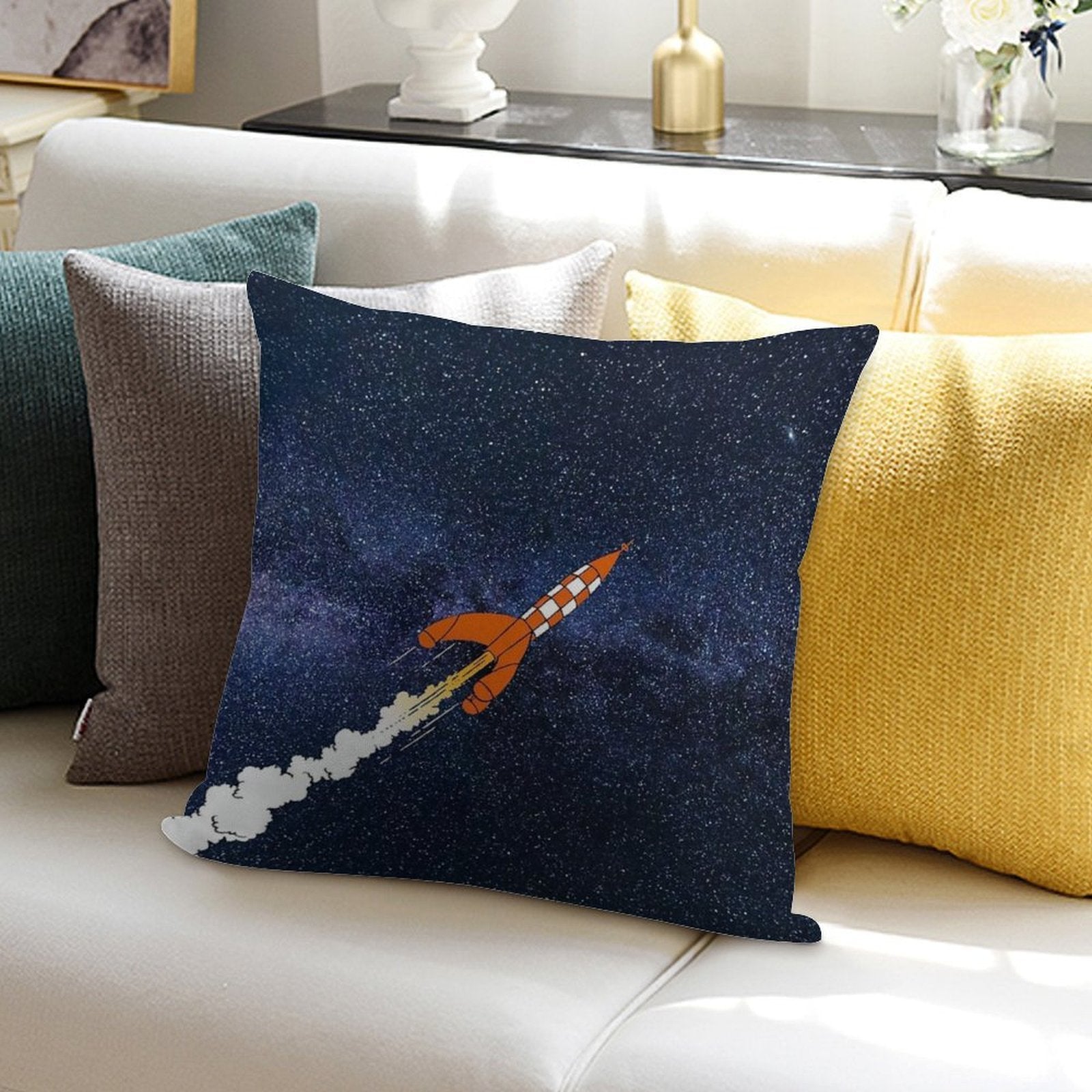 Objectif Les Étoiles Soft Style Accent Throw Pillow