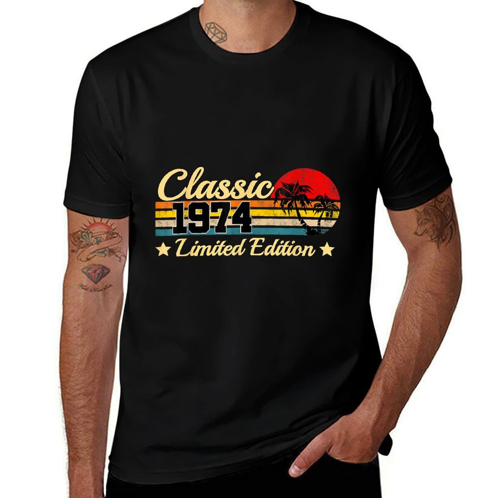 Classic 1974 Limited Edition 50 Years Old Gift 50th Birthday  Versatile T-Shirt