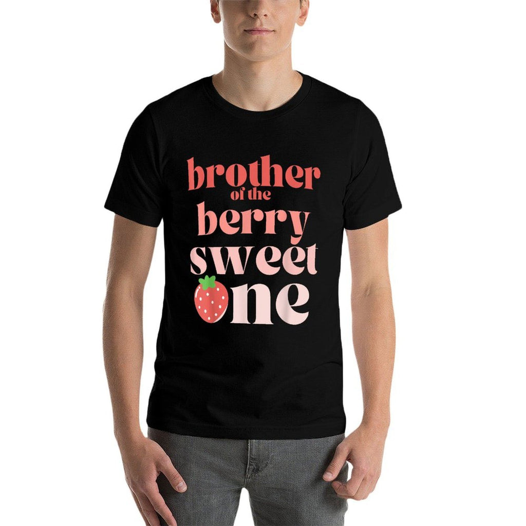 Brother of The Berry Sweet One Strawberry  Affordable Price T-Shirt