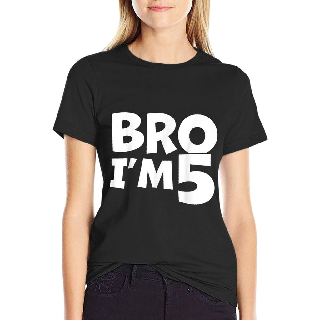 5 Year Old BDay Decorations Son Boy 5yr 5th Birthday  Affordable Price T-Shirt
