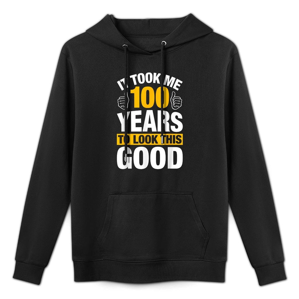 100th Birthday Design Cool 100 Years Old 100th Birthday Easy Care Hoodie
