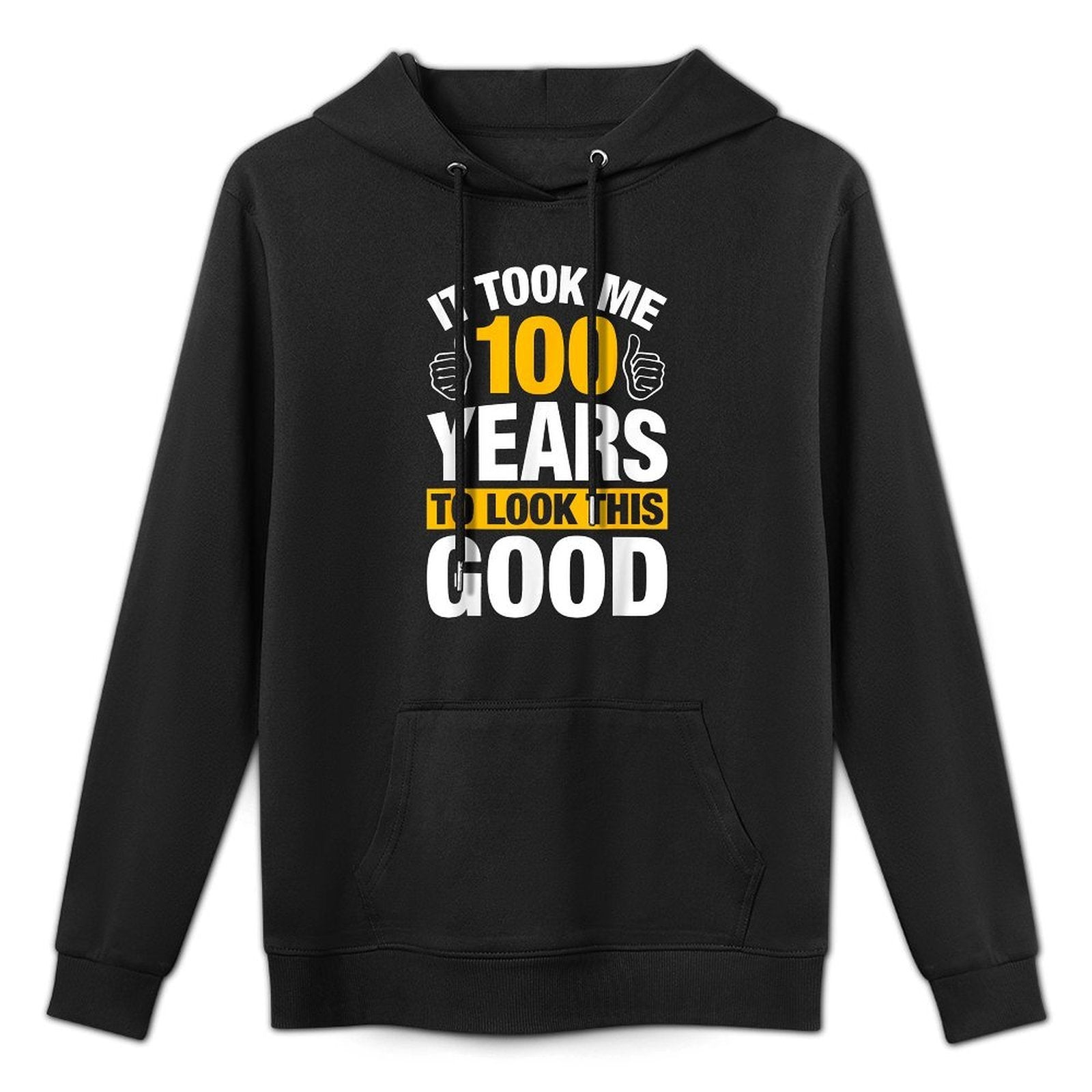 100th Birthday Design Cool 100 Years Old 100th Birthday Easy Care Hoodie
