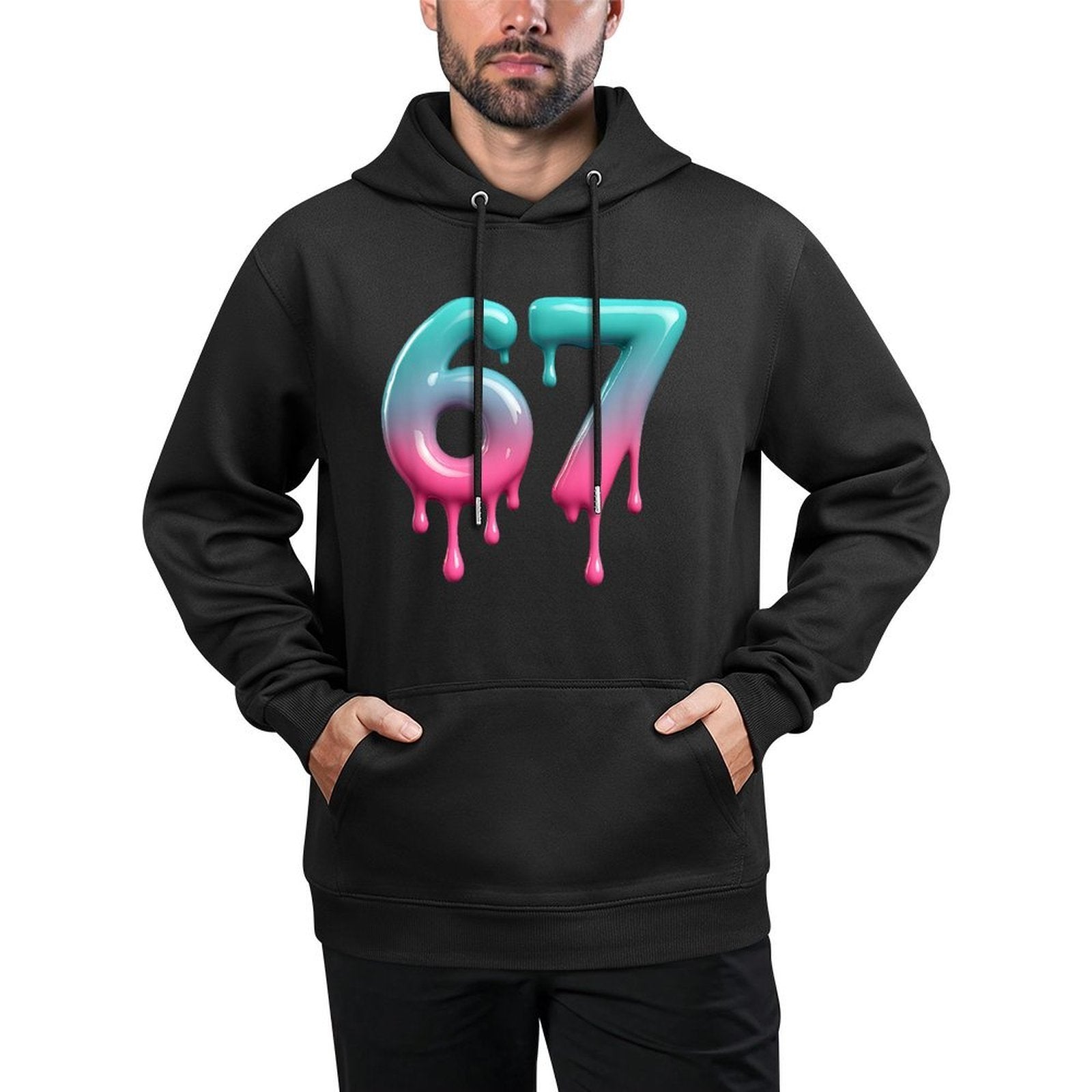 Six Seven 67 Meme for Gen Alpha Kids And Adults 6 7 Casual Wear Hoodie