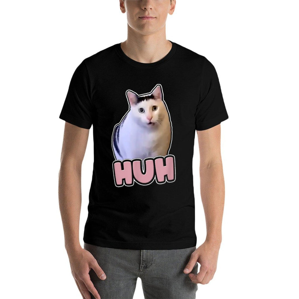 Huh Cat Shirt - Huh Cat Comfortable T-Shirt