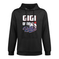 Gigi of Rookie 1 Years Old Team 1st Birthday Baseball Customizable Surface Hoodie