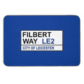 Leicester City Football Team Filbert Way Street Sign  Repositionable Bath Mat