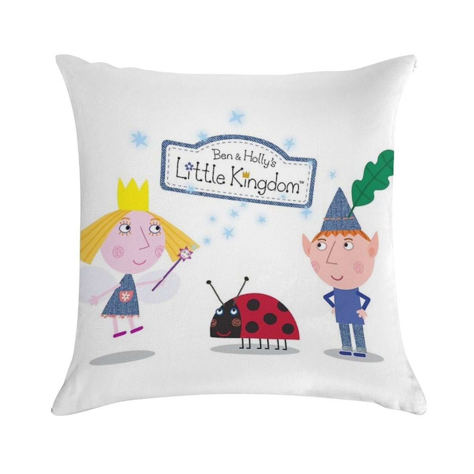 Ben And Holly Soft High-Density Material Throw Pillow