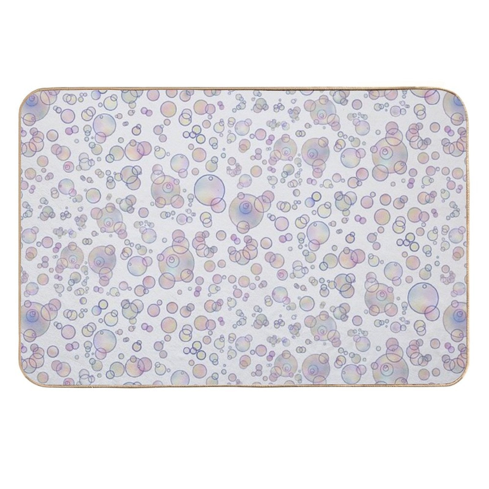 Bubbles  Dirt-Trapping Bath Mat