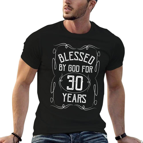 30 Year Old Christian Religion Jesus And God 30th Birthday  Relaxed-fit T-Shirt