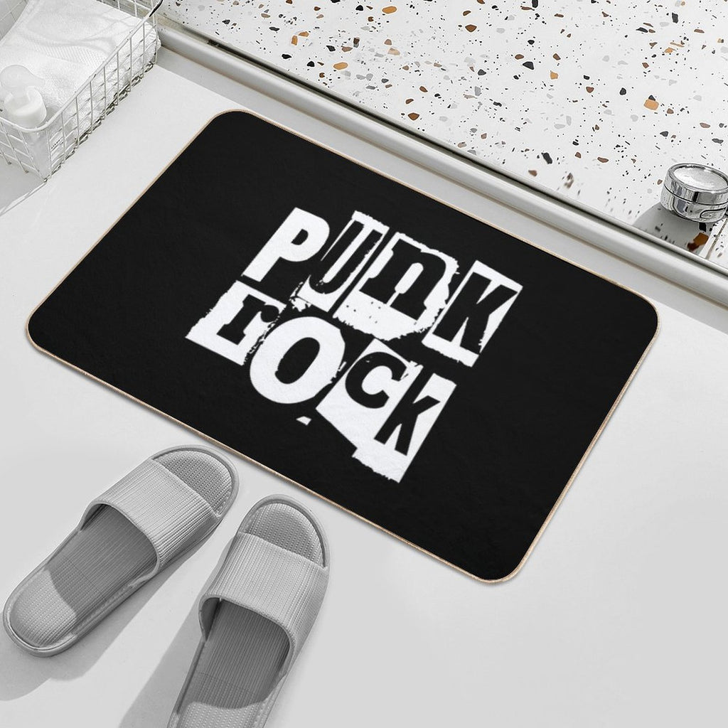 Punk Rock  Toxin-Free Bath Mat