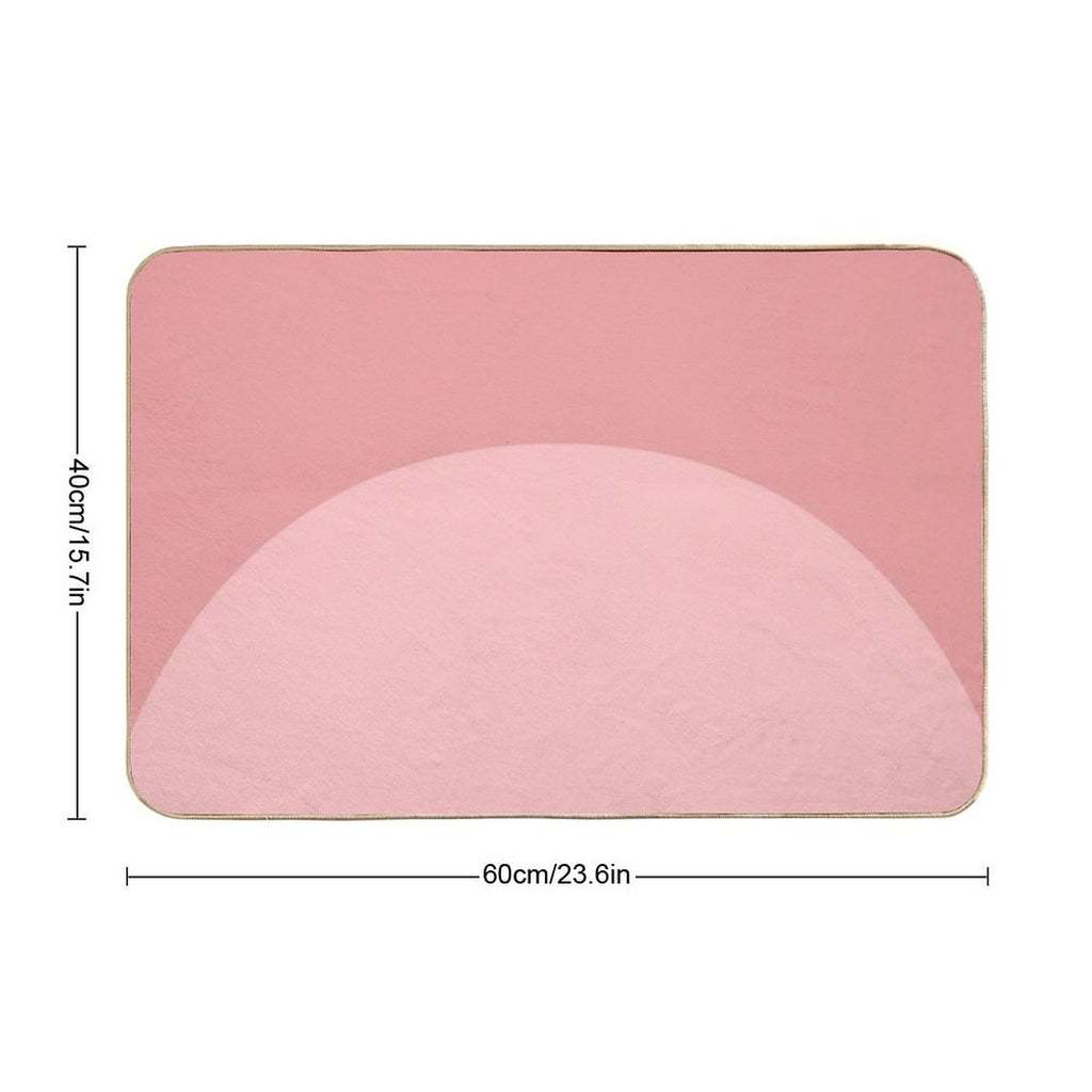 Pink Sun  Absorbent Bath Mat