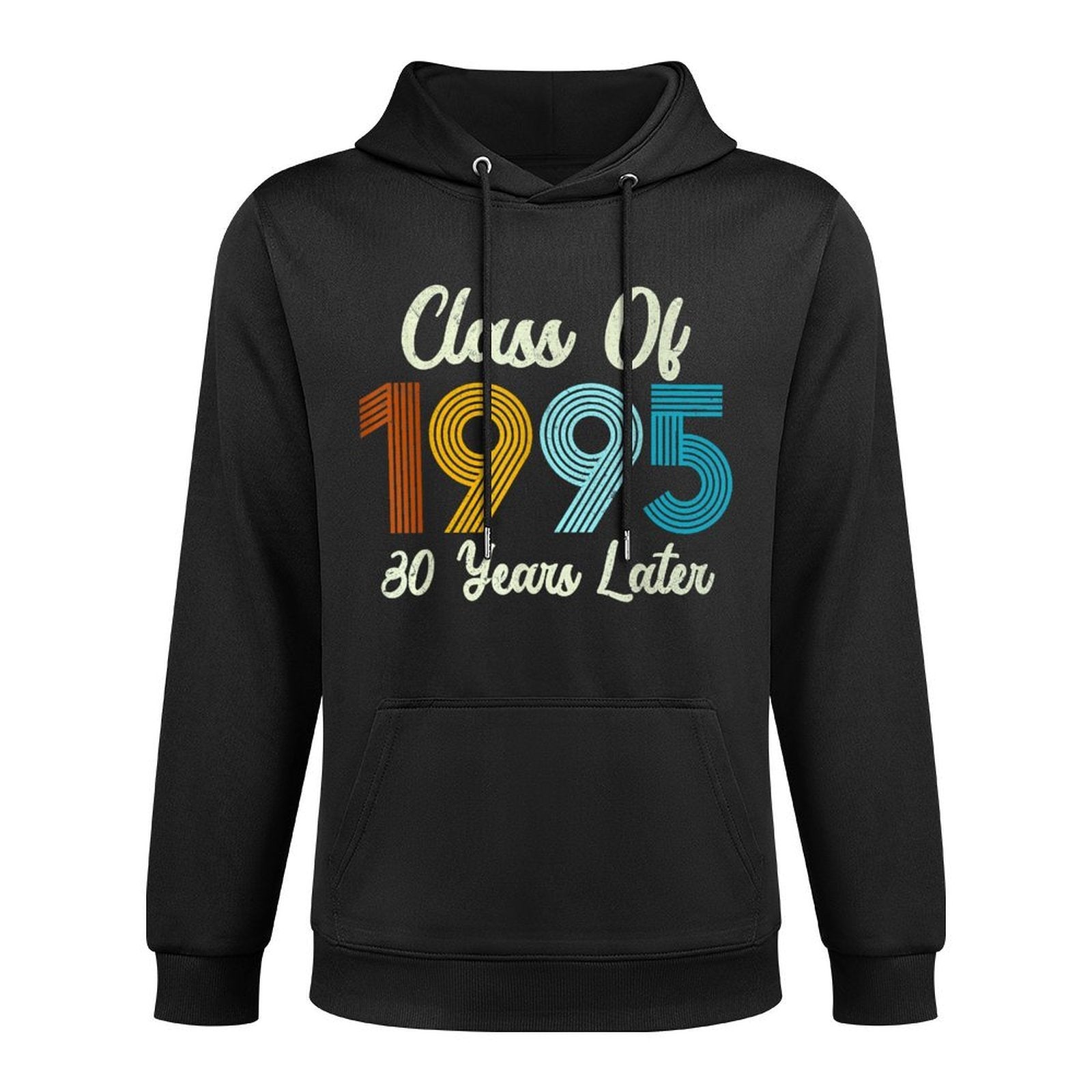 Vintage Class of 1995 Reunion 30th Years Alumni Classmates Unisex Design Hoodie
