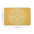 Chartres Labyrinth  Stain-Proof Bath Mat