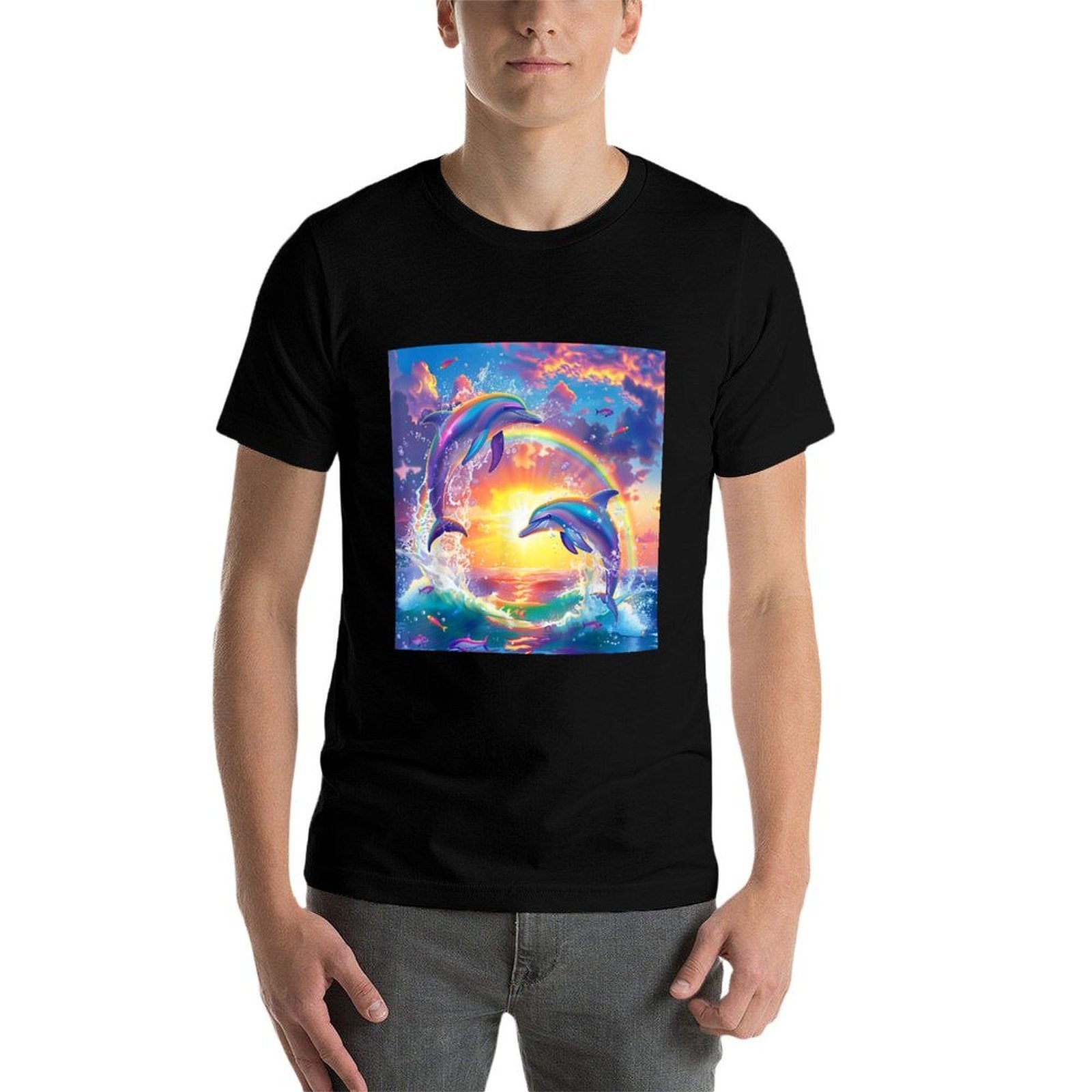 I Just Wanna Be Part of Your Symphony, Symphony Dolphin Meme  Vintage-inspired T-Shirt