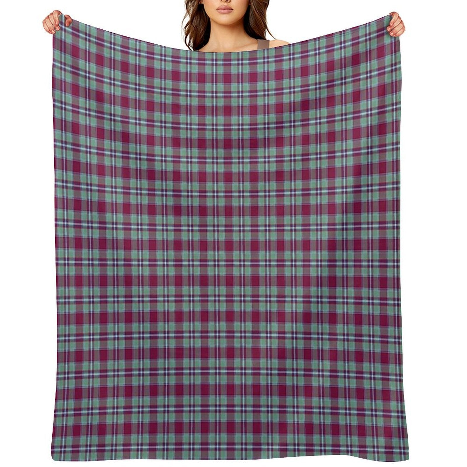 Clan Spence Tartan Travel-friendly Throw Blanket