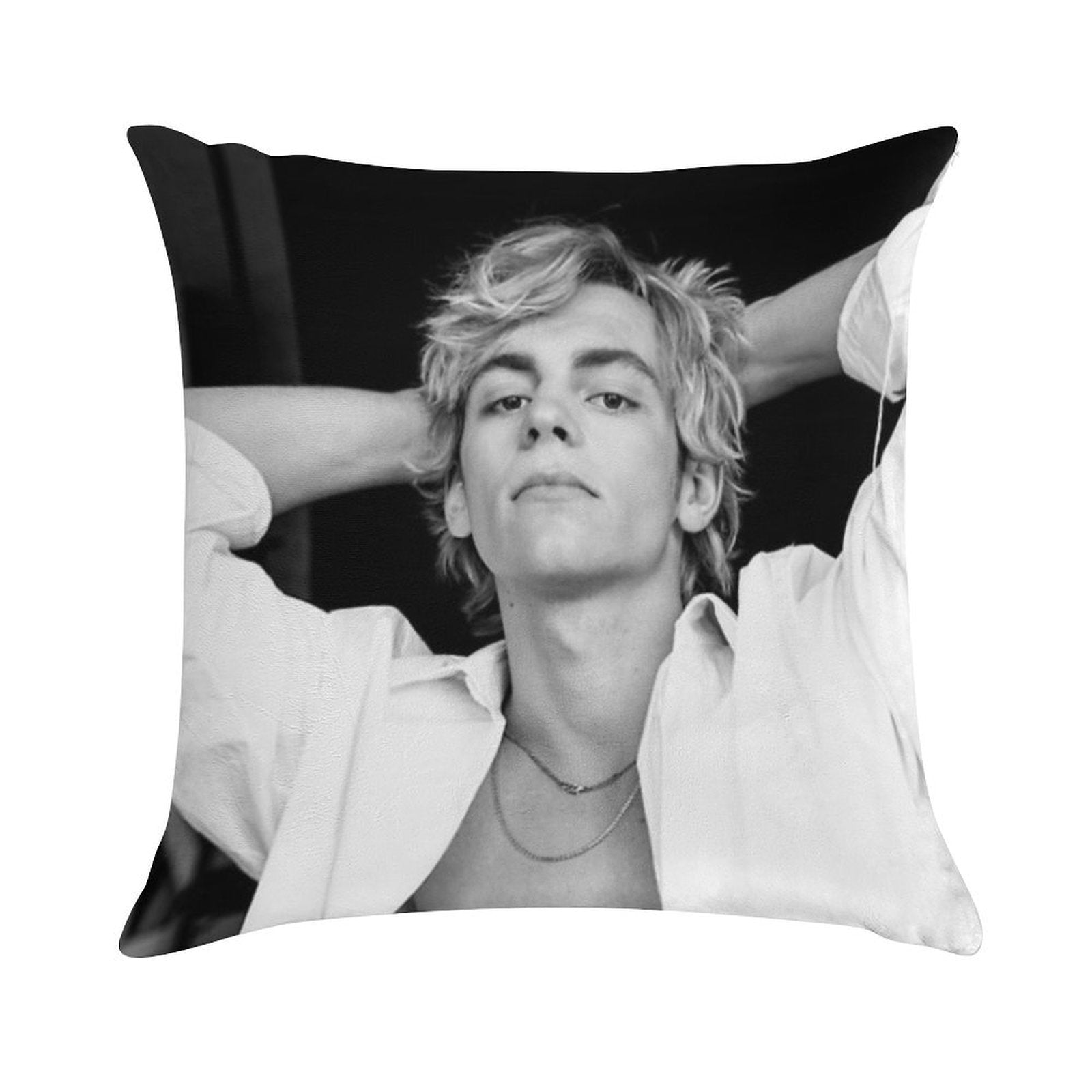 Ross Lynch Soft Decorative Cover Throw Pillow