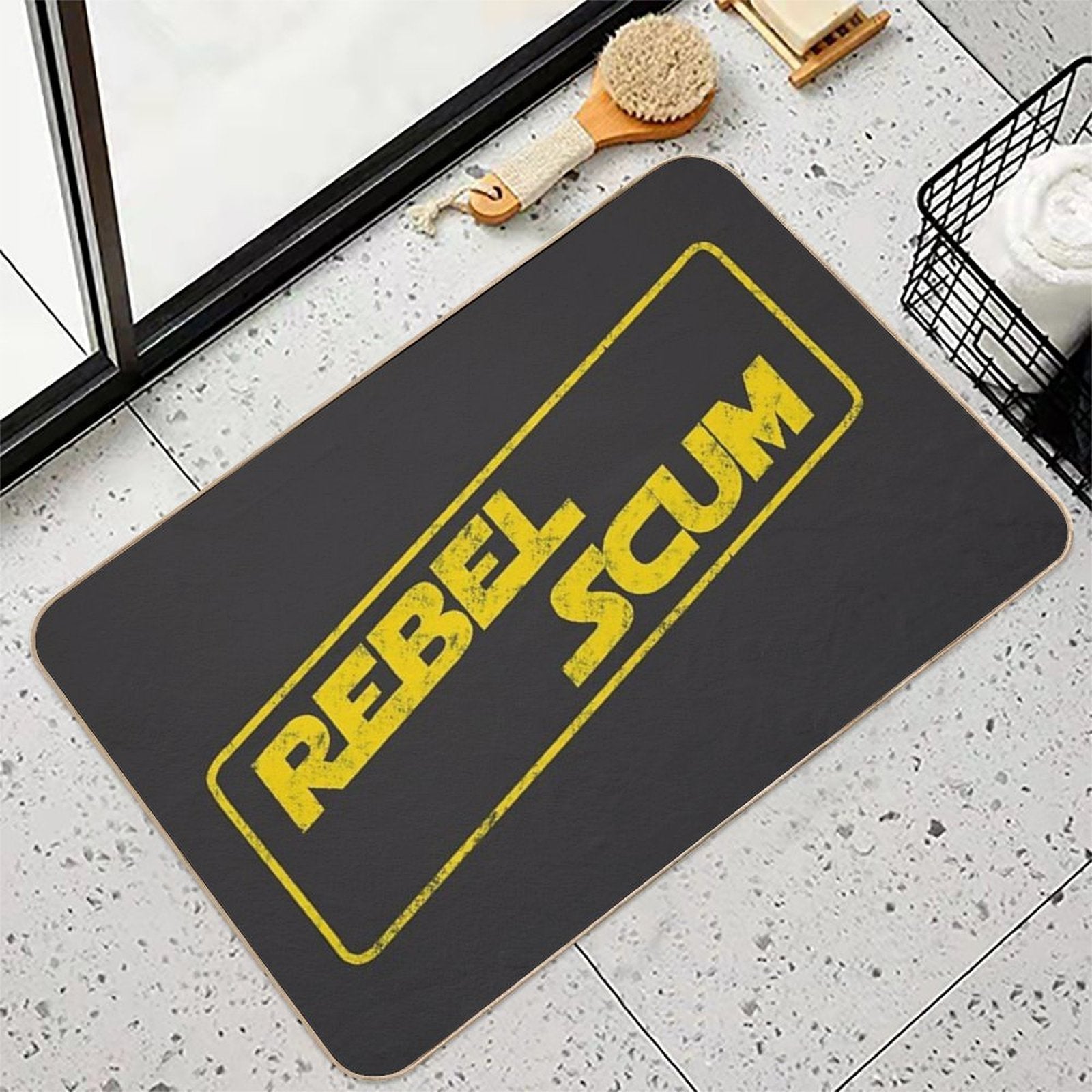 Rebel Scum  Anti-Trip Bath Mat