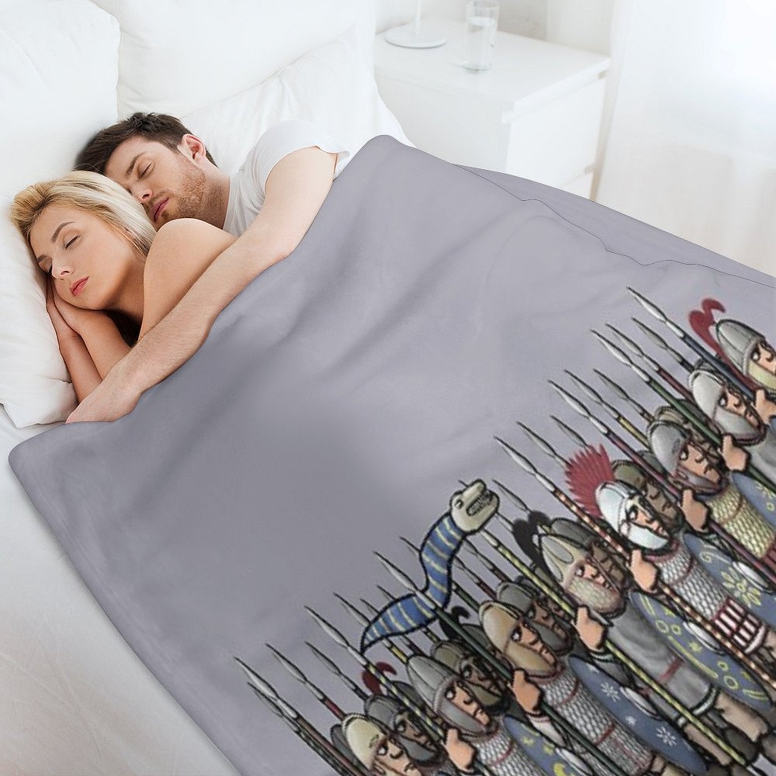 Late Roman Infantry Multi-functional Throw Blanket