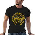 Twilight Mountain Views Yellowstone National Park Raglan Baseball  Quick-drying T-Shirt