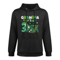 Grandpa of The Three Rex Birthday Dinosaur Family Matching All-Day Comfort Hoodie