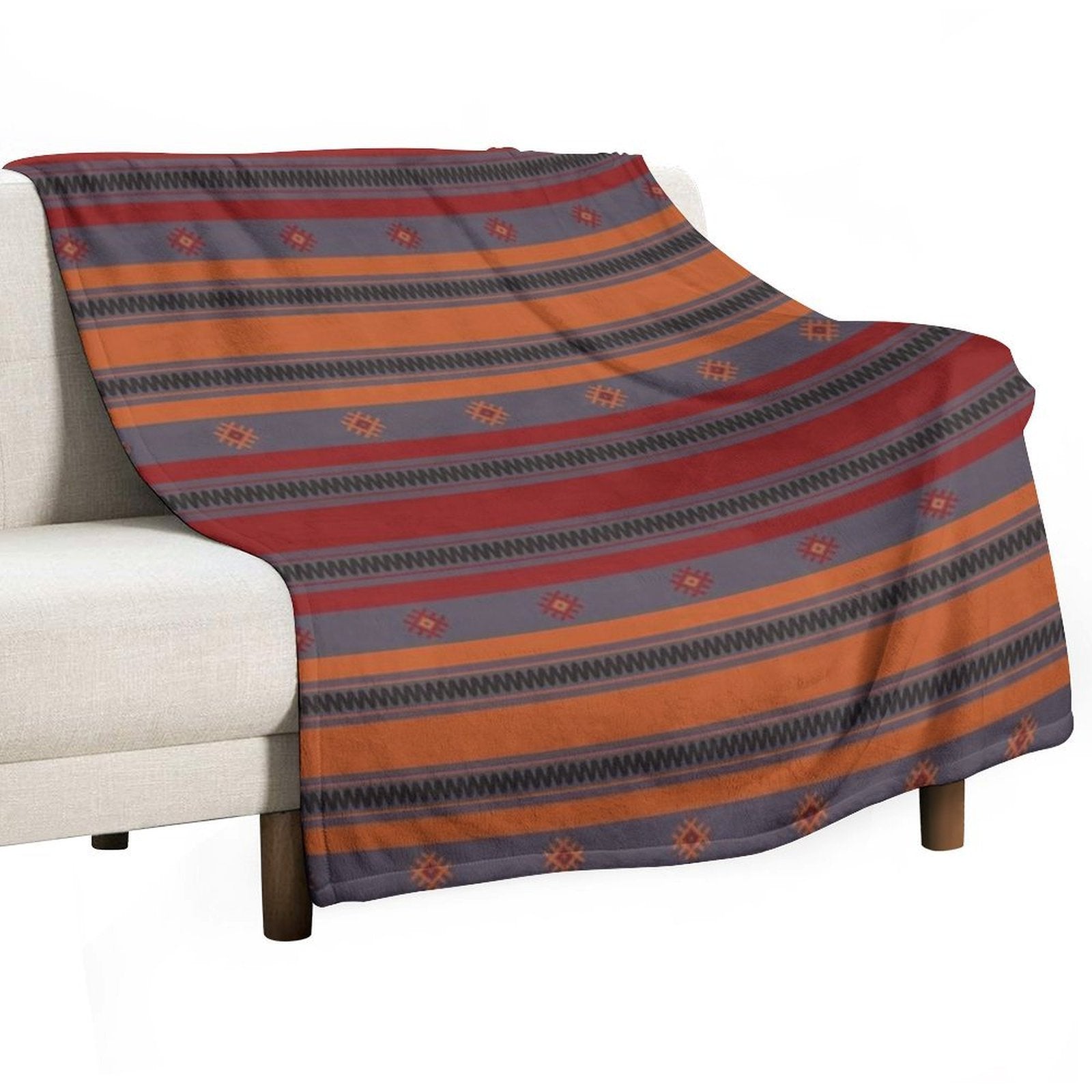 Oriental Kilim Rug 3 Quick-dry Throw Blanket