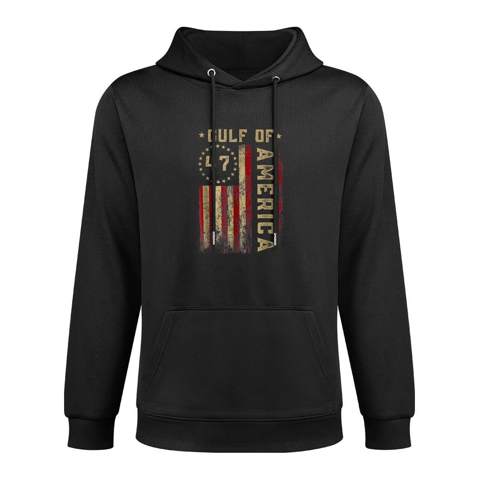 Gulf Of US America Flag Casual Wear Hoodie