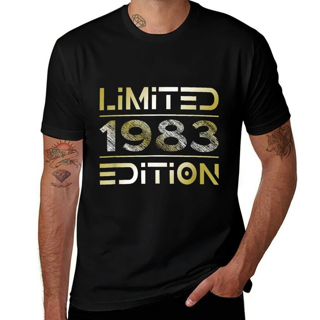 Age 42 Limited Edition 42th Birthday 1983  Heathered Texture T-Shirt