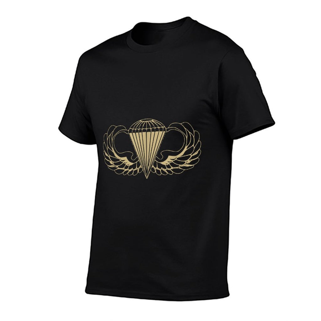 US Army Parachute Wings Badge Airborne ODG  Versatile T-Shirt