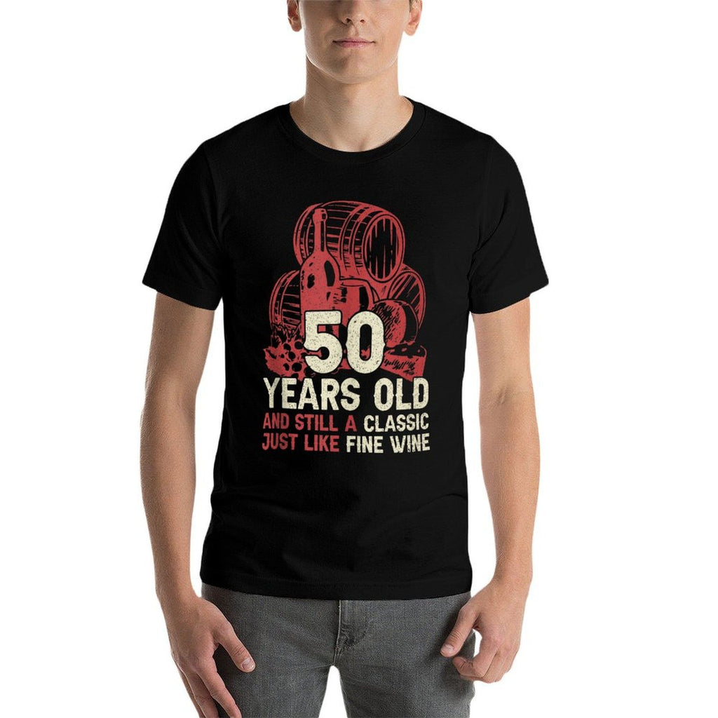 Classic Like Wine - 50 Years Old Funny 50th Birthday  Eco-friendly Material T-Shirt