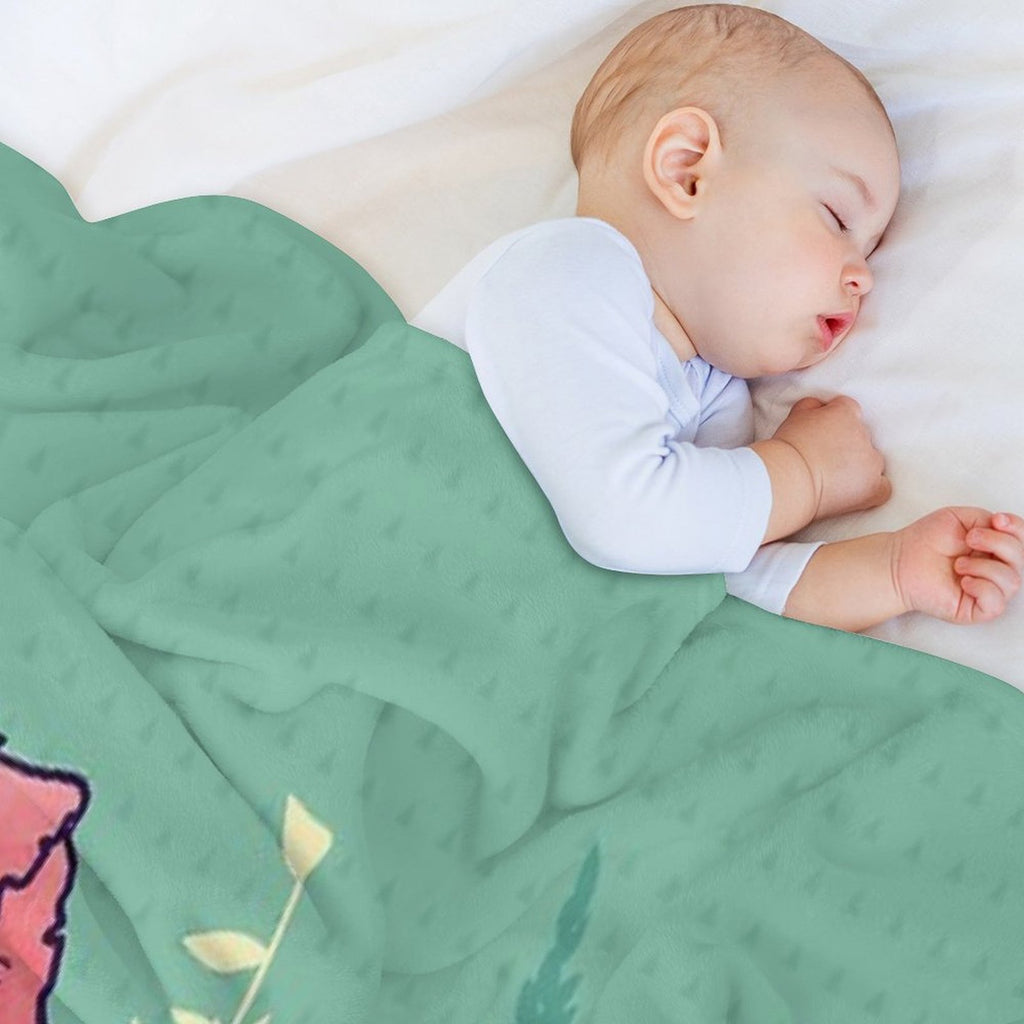 Summer Field Quick-dry Throw Blanket