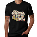 Made In The 80s Birthday Decorations Retro Sunset Cassette  Slim-fit Cut T-Shirt