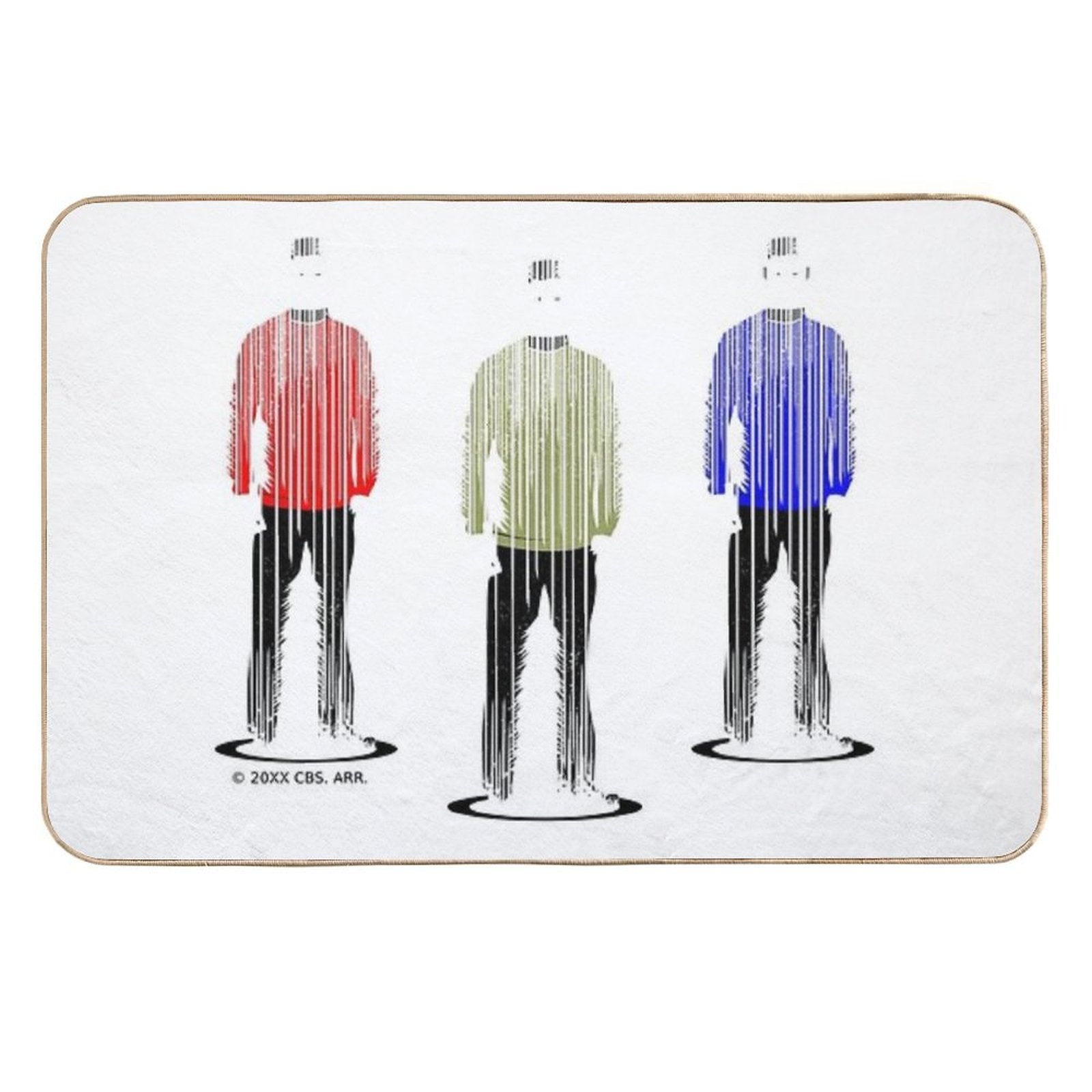 Star Trek  Anti-Trip Bath Mat