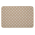Polka Dot,dots,circles,nude,beige Background  Versatile Bath Mat