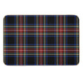 Stewart Black Tartan  Clan Stuart  Cute Tartan  Repositionable Bath Mat