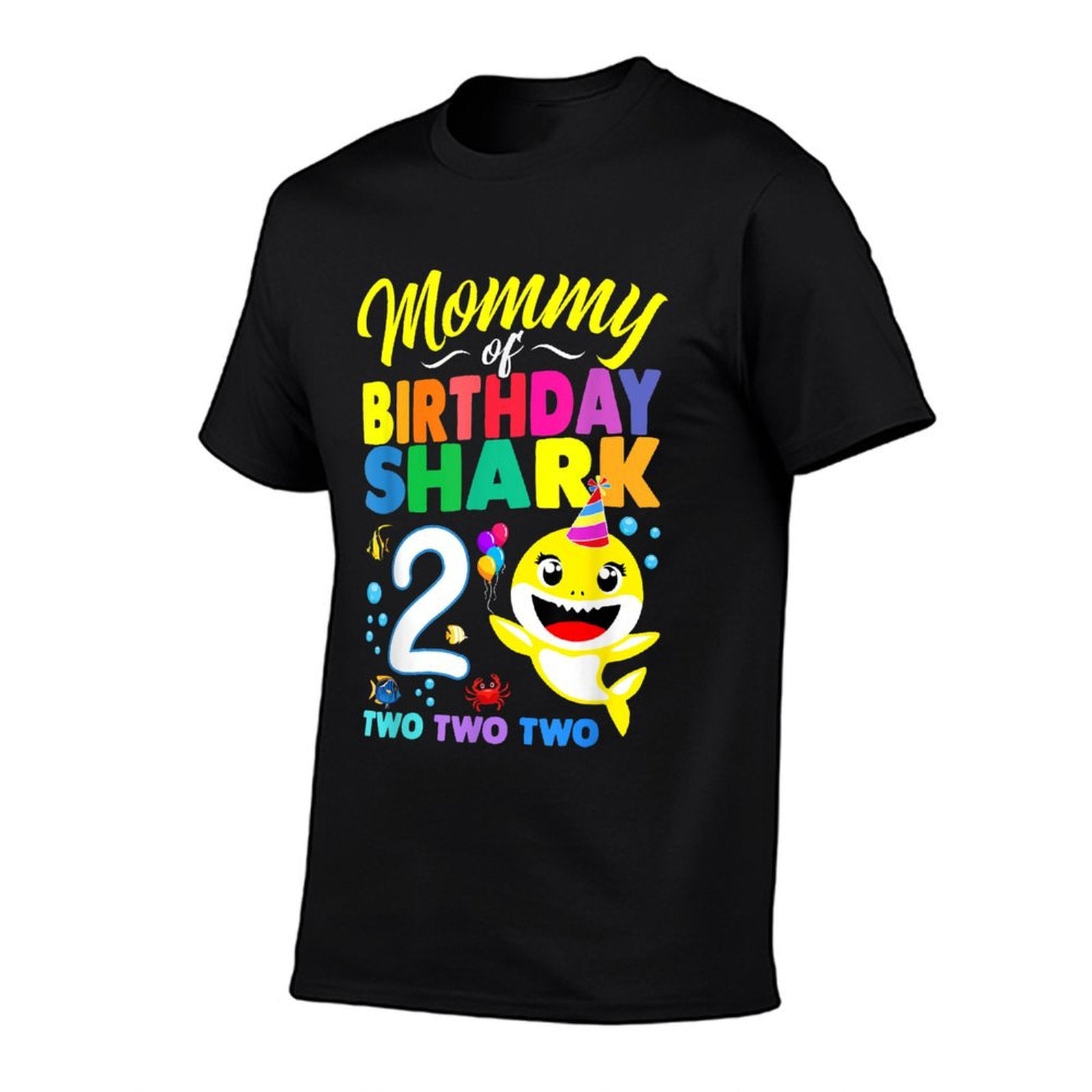 Mommy Of Birthday Shark 2nd Matching Oufit Party For Family  Soft T-Shirt