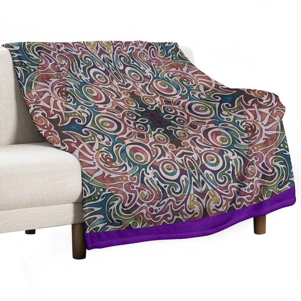 Iris Quick-dry Throw Blanket