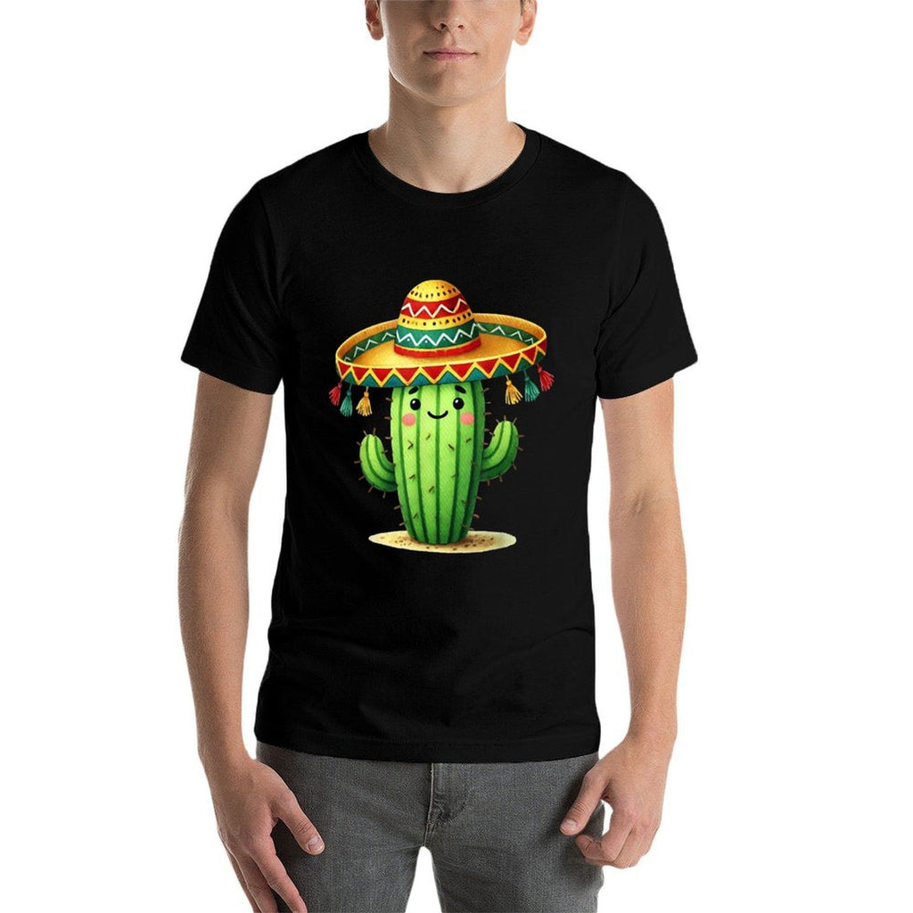 Funny Cactus Cinco De Mayo Boys Toddler Kids Mexican Fiesta  Stretchy T-Shirt