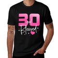 Womens 30 And Blessed Chapter 30 Year Old Gifts 30th Birthday Party  Classic T-Shirt