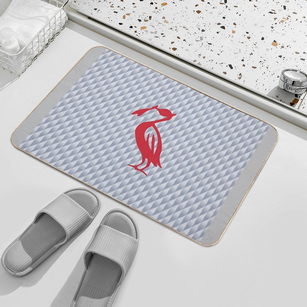Retro Liverpool  Slip-Resistant Bath Mat
