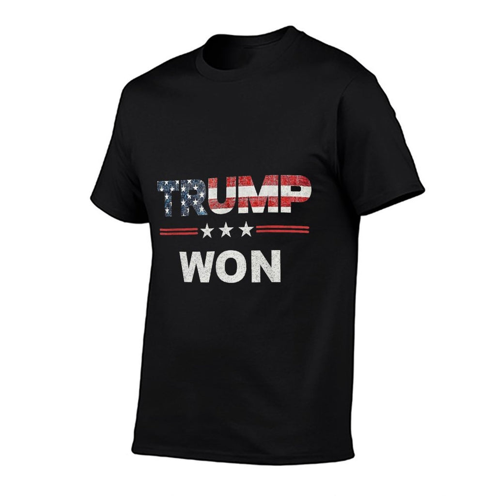 Trump Won T 4th of July American Comfortable T-Shirt