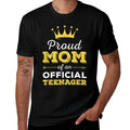 Proud Mom Of An Officialnager 13 Years Old Birthday Mama  Relaxed-fit T-Shirt