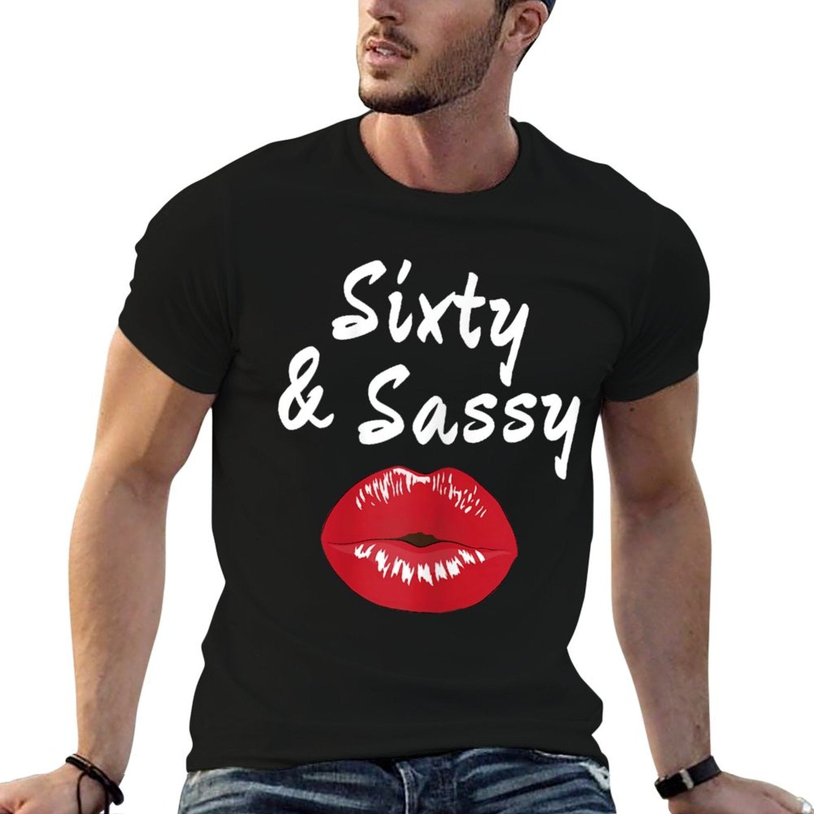 Sixty & Sassy Funny 60th Birthday Gift  Eco-friendly Material T-Shirt