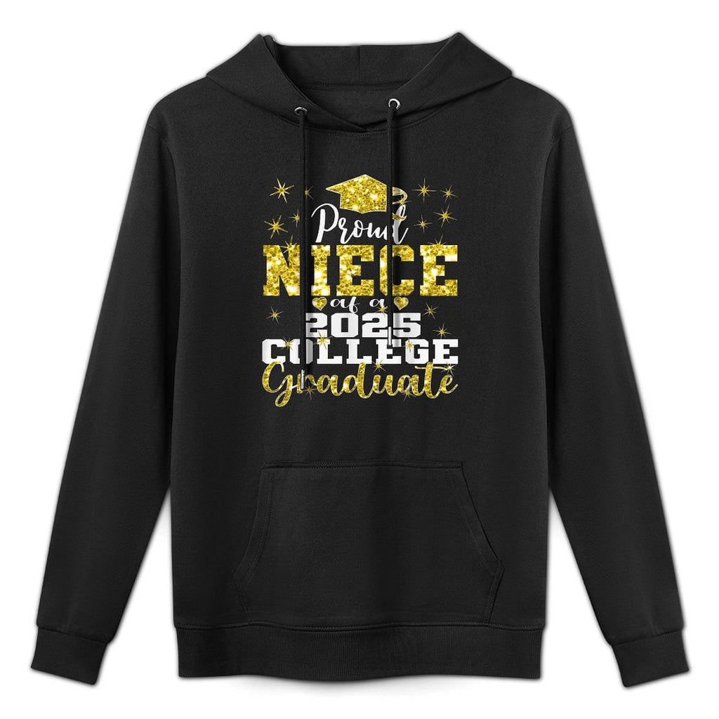 Proud Niece of 2025 College Graduate Family 25 Graduation Colorfast Hoodie