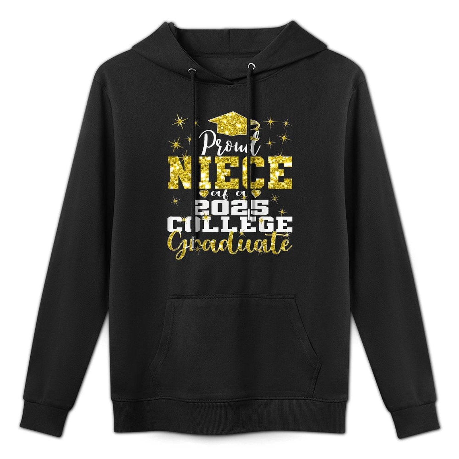 Proud Niece of 2025 College Graduate Family 25 Graduation Colorfast Hoodie
