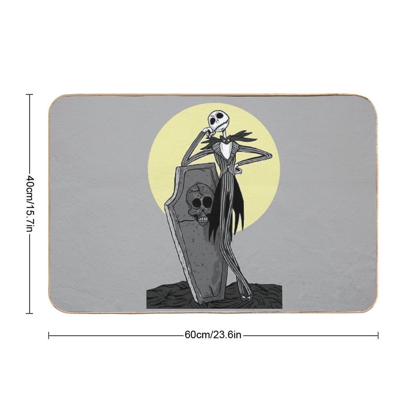 Jack Skellington  High-Traffic Bath Mat