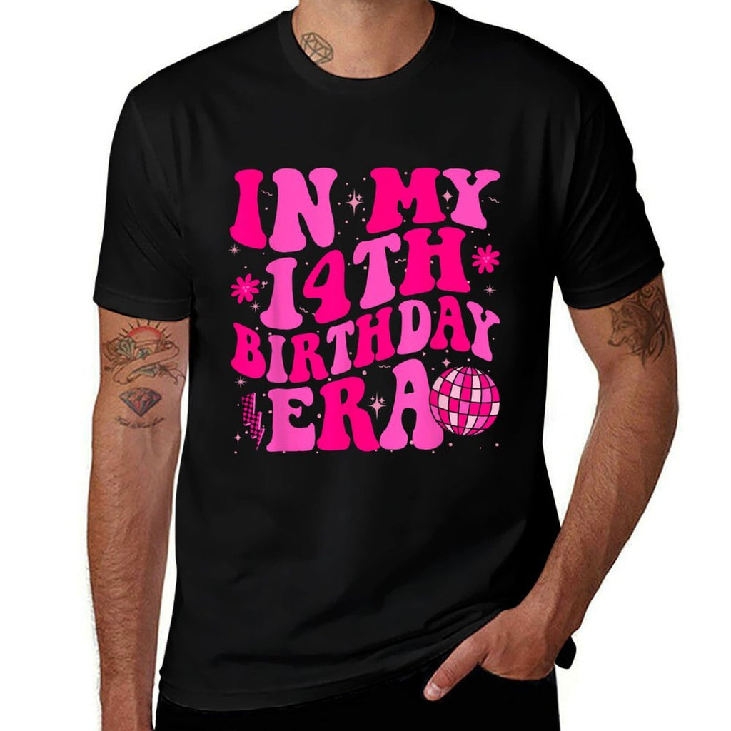 In My 14th Birthday Era Fourteen 14 Years Old Birthday Girl  Odor-resistant T-Shirt