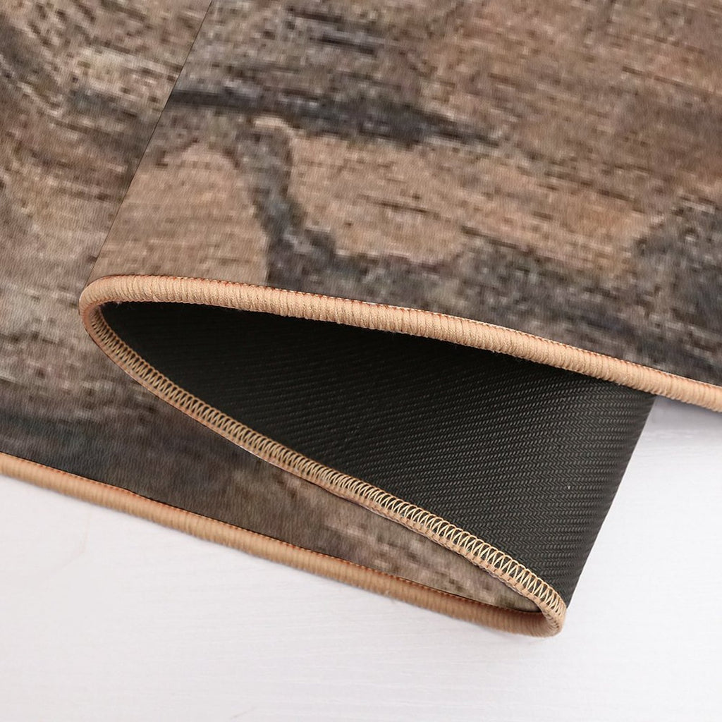 Wood  Long-Lasting Bath Mat