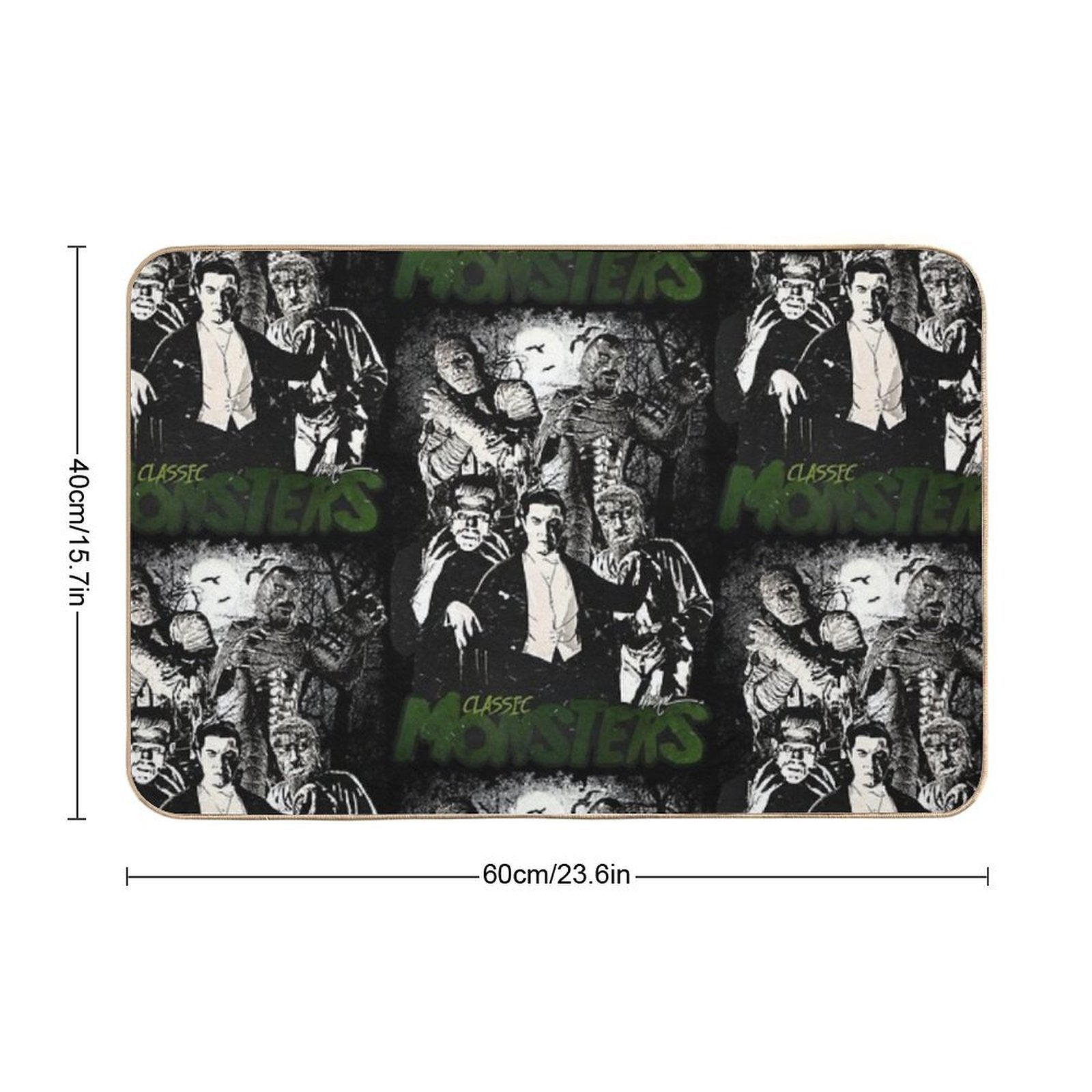 CLASSIC MONSTERS  Odorless Bath Mat
